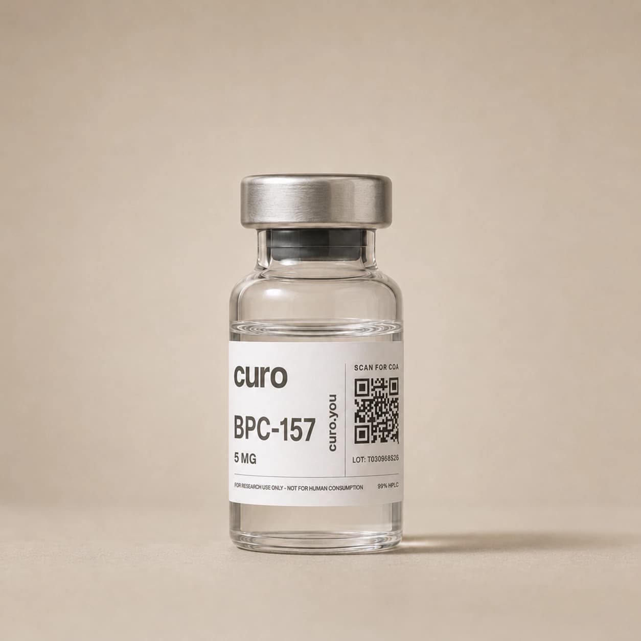 Curo BPC-157 research vial